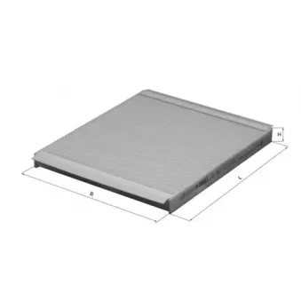 Filtre, air de l'habitacle MAHLE LA 361
