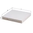 Filtre, air de l'habitacle MAHLE LA 460 - Visuel 1