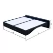 Filtre, air de l'habitacle MAHLE LA 461 - Visuel 1