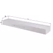 Filtre, air de l'habitacle MAHLE LA 582 - Visuel 1