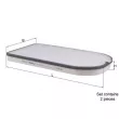 Filtre, air de l'habitacle MAHLE LA 613/S - Visuel 1