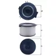 Filtre, air de l'habitacle MAHLE LA 65 - Visuel 1