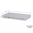 Filtre, air de l'habitacle MAHLE LA 674/S - Visuel 1
