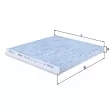 Filtre, air de l'habitacle MAHLE LAK 109 - Visuel 1