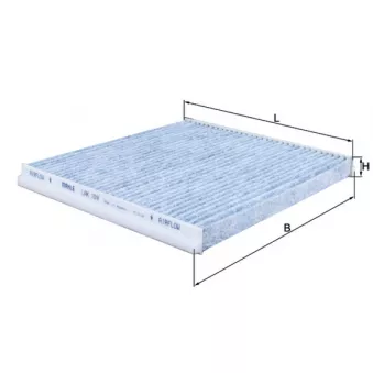 Filtre, air de l'habitacle MAHLE LAK 109