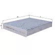 Filtre, air de l'habitacle MAHLE LAK 1138 - Visuel 1