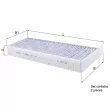 Filtre, air de l'habitacle MAHLE LAK 1157/S - Visuel 1