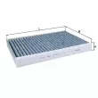Filtre, air de l'habitacle MAHLE LAK 1185 - Visuel 1