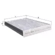 Filtre, air de l'habitacle MAHLE LAK 1198 - Visuel 1