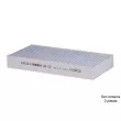 Filtre, air de l'habitacle MAHLE LAK 122/S - Visuel 2