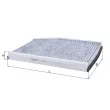 Filtre, air de l'habitacle MAHLE LAK 1288 - Visuel 1