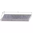 Filtre, air de l'habitacle MAHLE LAK 129 - Visuel 1