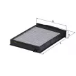 Filtre, air de l'habitacle MAHLE LAK 175 - Visuel 1