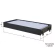 Filtre, air de l'habitacle MAHLE LAK 221/S - Visuel 1