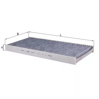 Filtre, air de l'habitacle MAHLE LAK 252