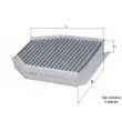 Filtre, air de l'habitacle MAHLE LAK 278/S - Visuel 1