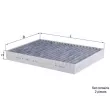 Filtre, air de l'habitacle MAHLE LAK 292/S - Visuel 1