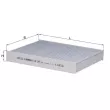 Filtre, air de l'habitacle MAHLE LAK 345 - Visuel 1