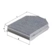 Filtre, air de l'habitacle MAHLE LAK 364 - Visuel 1