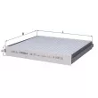 Filtre, air de l'habitacle MAHLE LAK 371 - Visuel 1