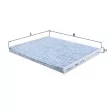 Filtre, air de l'habitacle MAHLE LAK 396 - Visuel 1
