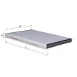 Filtre, air de l'habitacle MAHLE LAK 441 - Visuel 1