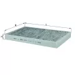 Filtre, air de l'habitacle MAHLE LAK 46 - Visuel 1