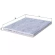 Filtre, air de l'habitacle MAHLE LAK 464 - Visuel 1