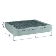 Filtre, air de l'habitacle MAHLE LAK 54 - Visuel 1