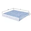 Filtre, air de l'habitacle MAHLE LAK 809 - Visuel 1