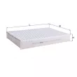 Filtre, air de l'habitacle MAHLE LAK 811 - Visuel 1