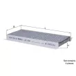 Filtre, air de l'habitacle MAHLE LAK 848/S - Visuel 1