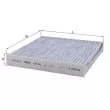 Filtre, air de l'habitacle MAHLE LAK 922 - Visuel 1