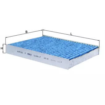 Filtre, air de l'habitacle MAHLE LAO 120
