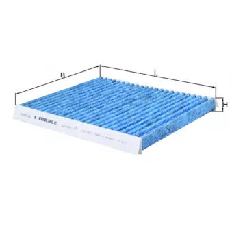 Filtre, air de l'habitacle MAHLE LAO 142