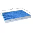Filtre, air de l'habitacle MAHLE LAO 182 - Visuel 1