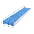 Filtre, air de l'habitacle MAHLE LAO 226 - Visuel 1