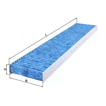 Filtre, air de l'habitacle MAHLE LAO 226