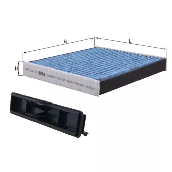Filtre, air de l'habitacle MAHLE LAO 227