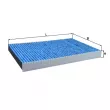 Filtre, air de l'habitacle MAHLE LAO 229 - Visuel 1