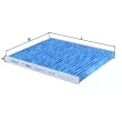 Filtre, air de l'habitacle MAHLE LAO 241 - Visuel 1