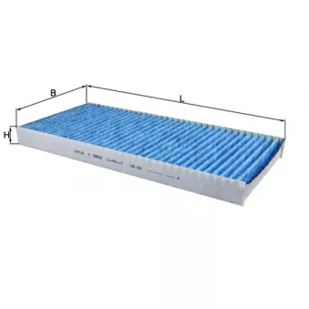 Filtre, air de l'habitacle MAHLE LAO 252