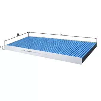 Filtre, air de l'habitacle MAHLE LAO 62