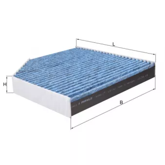 Filtre, air de l'habitacle MAHLE LAO 667