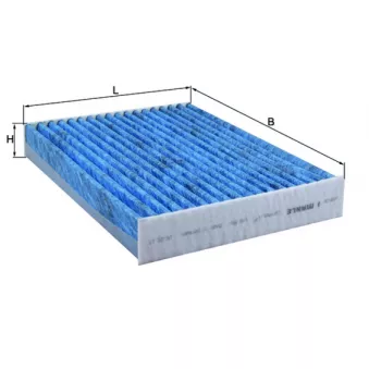 Filtre, air de l'habitacle MAHLE LAO 891