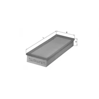 Filtre à air MAHLE LX 106