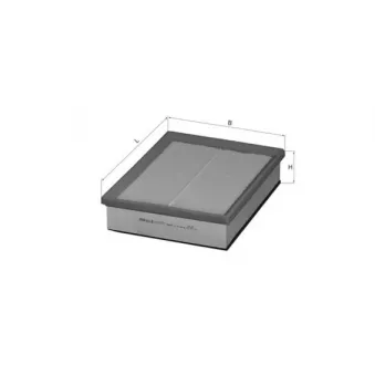 Filtre à air MAHLE LX 1078