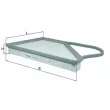 Filtre à air MAHLE LX 1091 - Visuel 1
