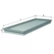 Filtre à air MAHLE LX 118 - Visuel 1