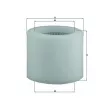 Filtre à air MAHLE LX 123 - Visuel 1